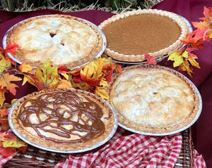 Fresh baked Thanksgiving pies from Johansen Farms